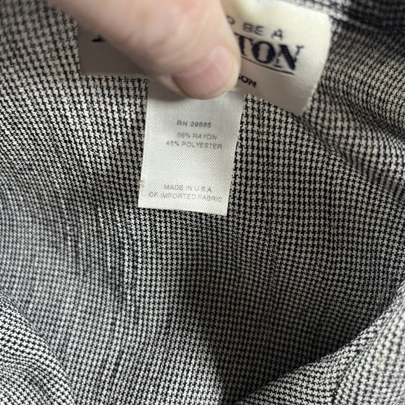 Pendleton Womens 2 pc Vintage Twin Set Tank and‎ Blazer Lightweight Houndstooth - Picture 5 of 11